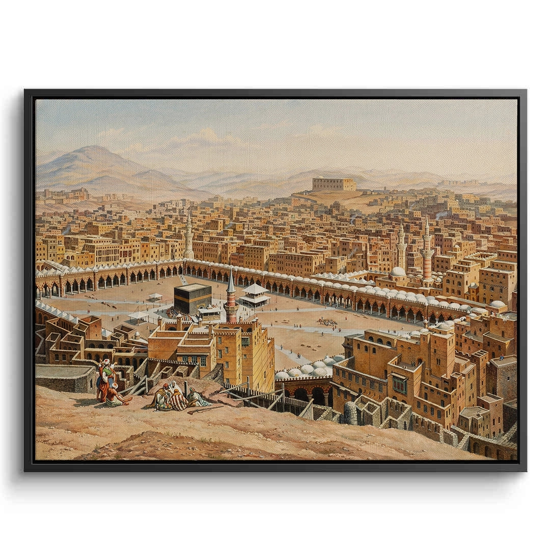 2Old Mecca Cityscape - Canvas