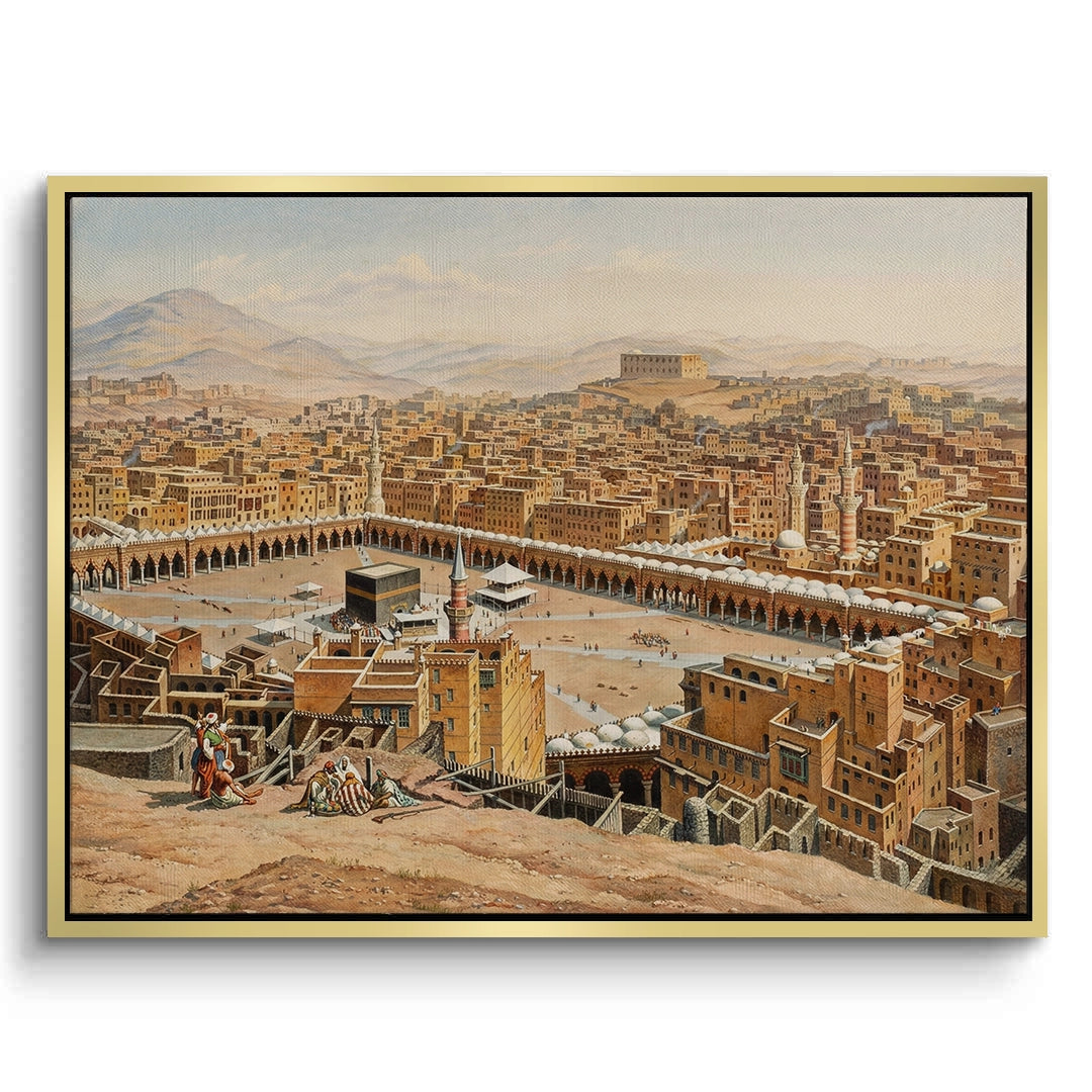 2Old Mecca Cityscape - Canvas