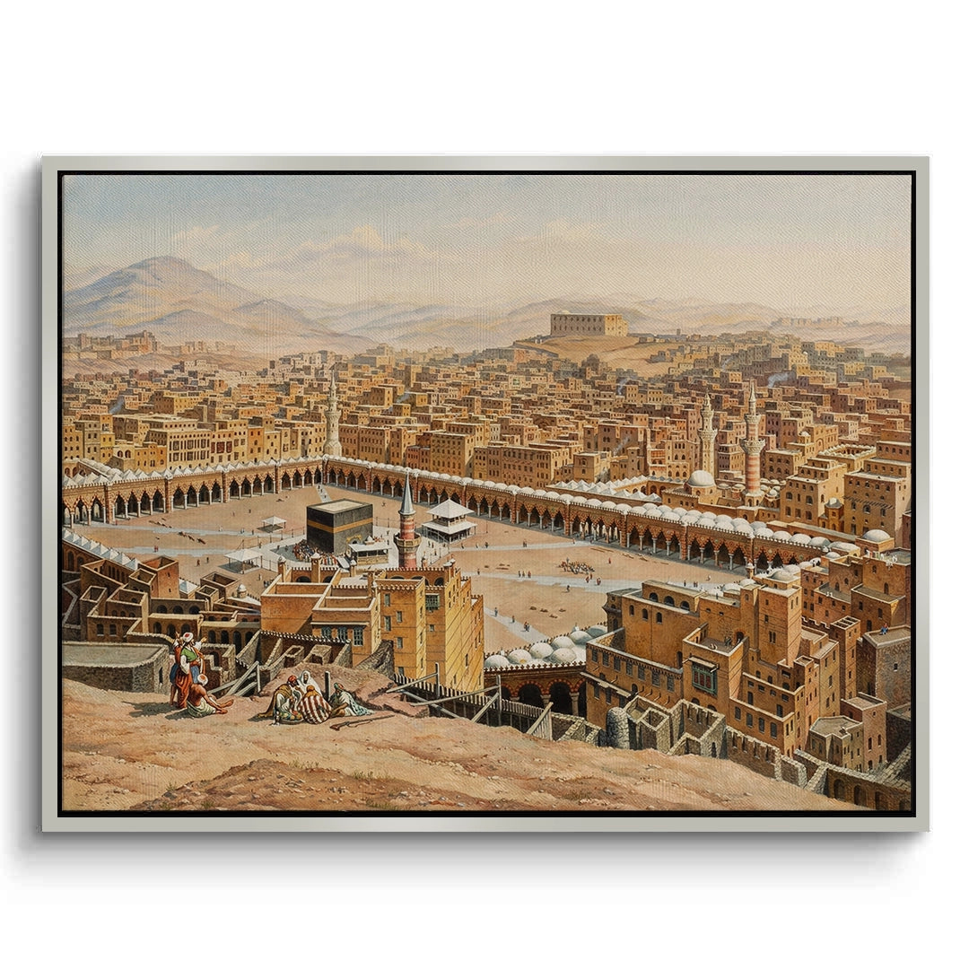 2Old Mecca Cityscape - Canvas