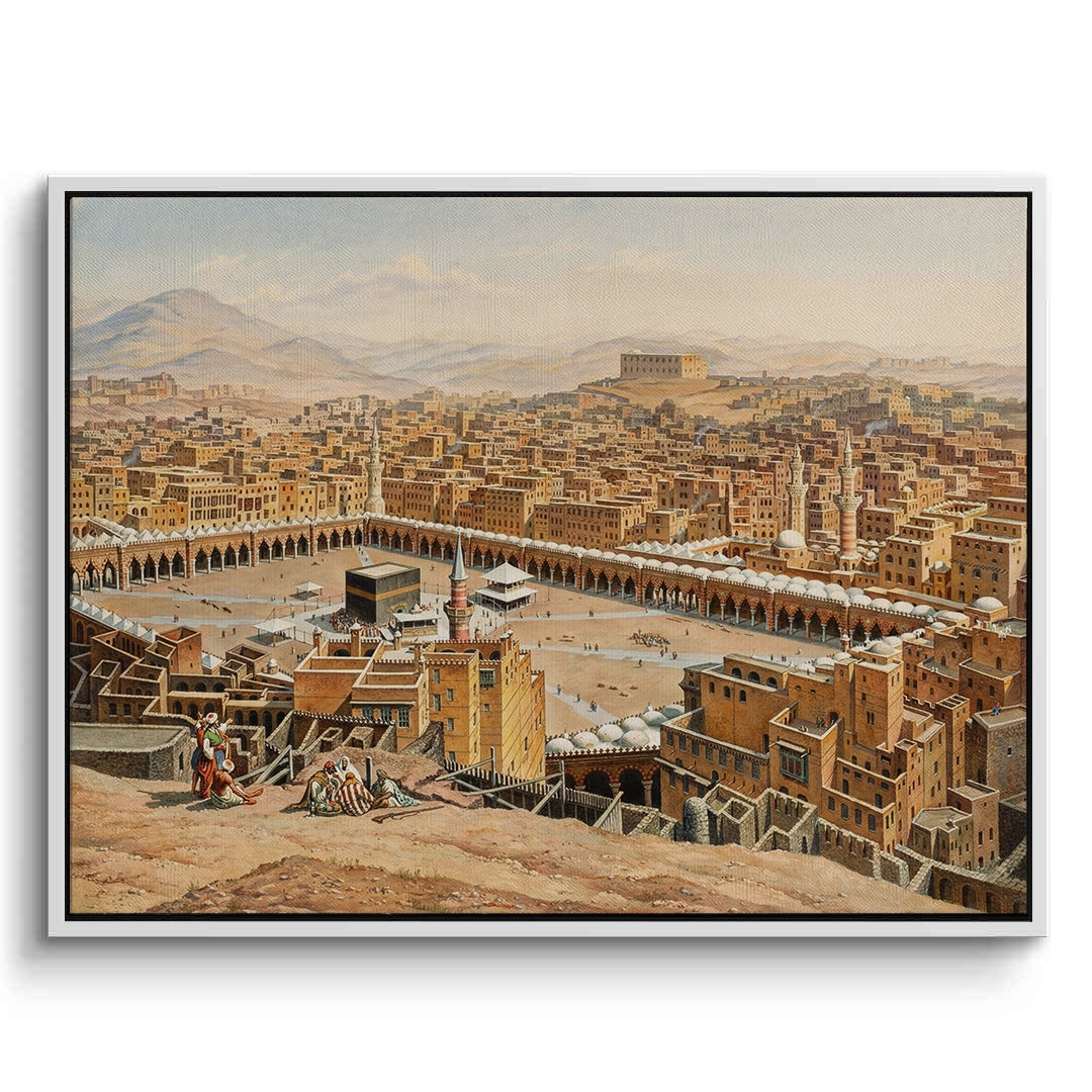 2Old Mecca Cityscape - Canvas