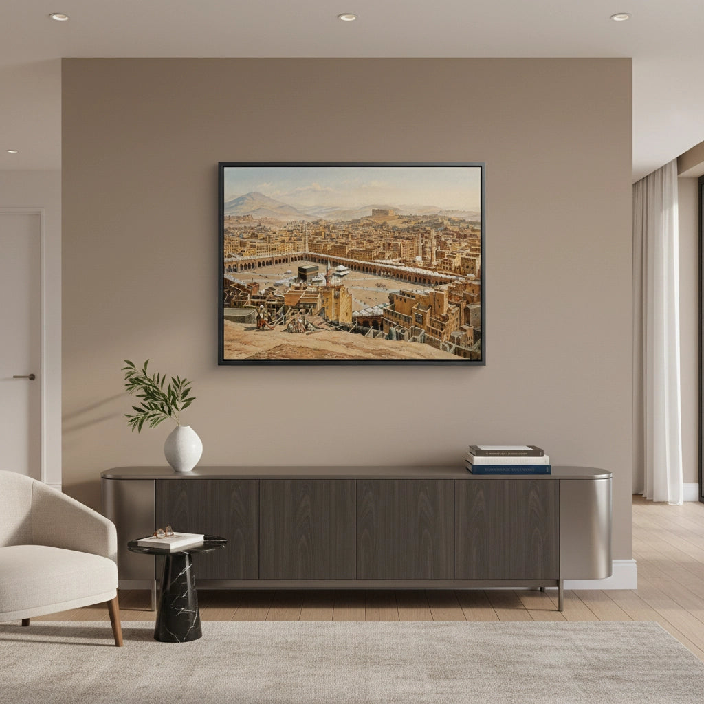 2Old Mecca Cityscape - Canvas