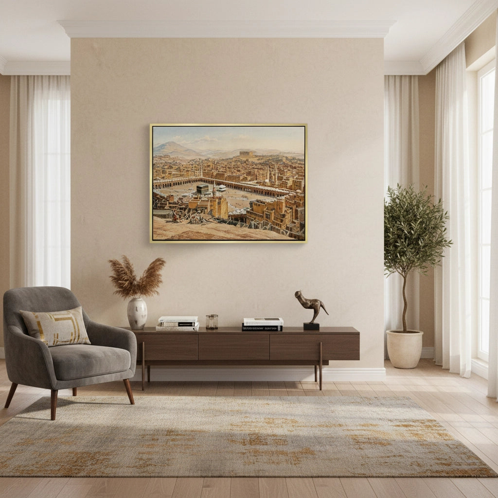 2Old Mecca Cityscape - Canvas