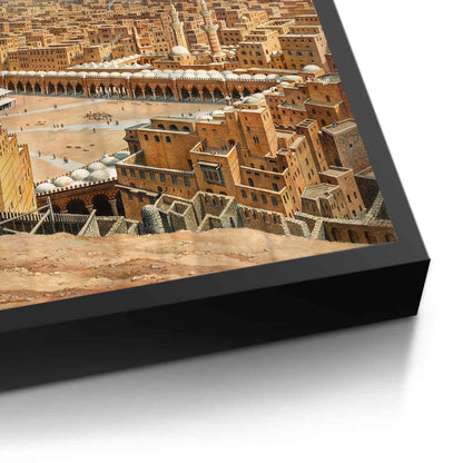Old Mecca Cityscape - Fine Art
