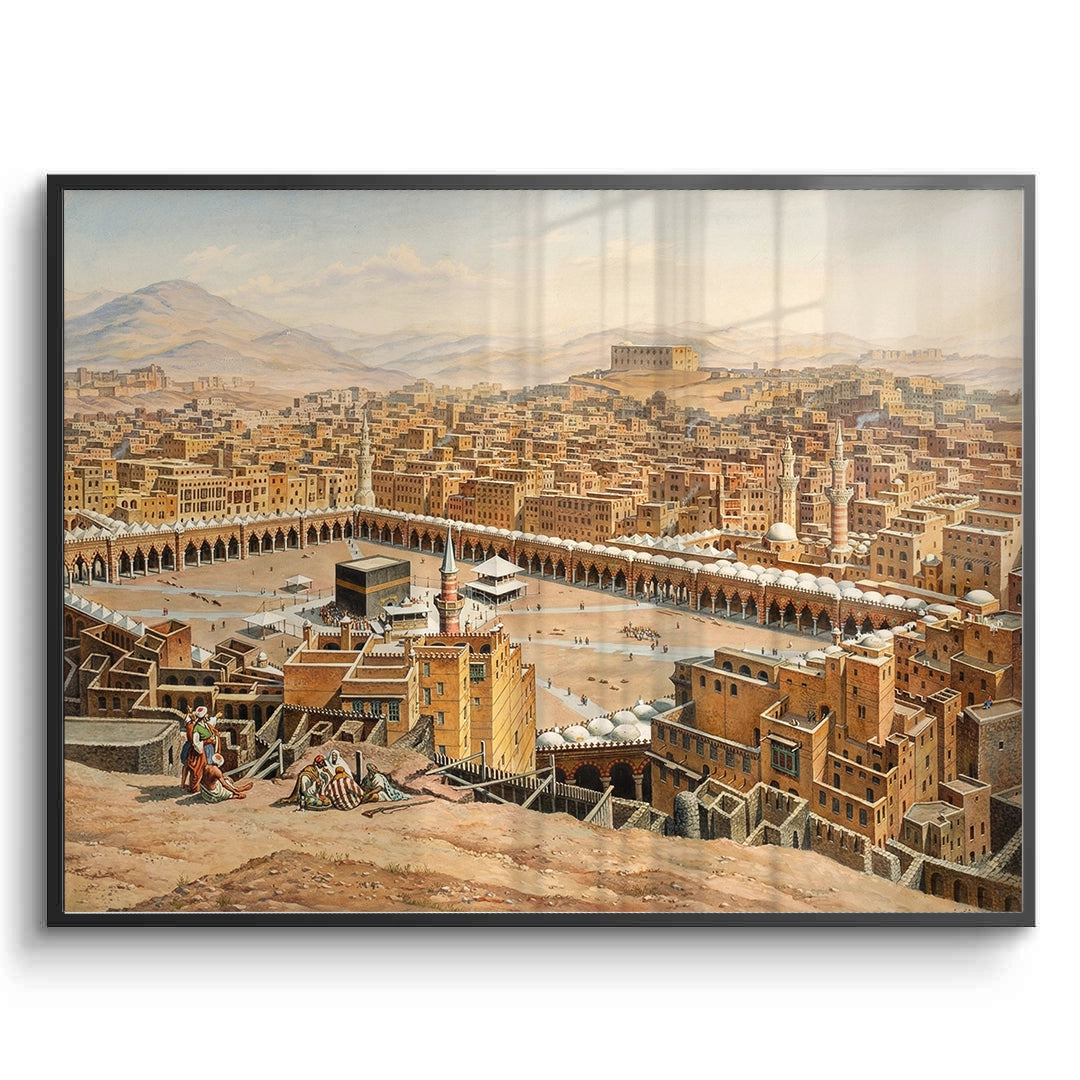 2Old Mecca Cityscape - Fine Art