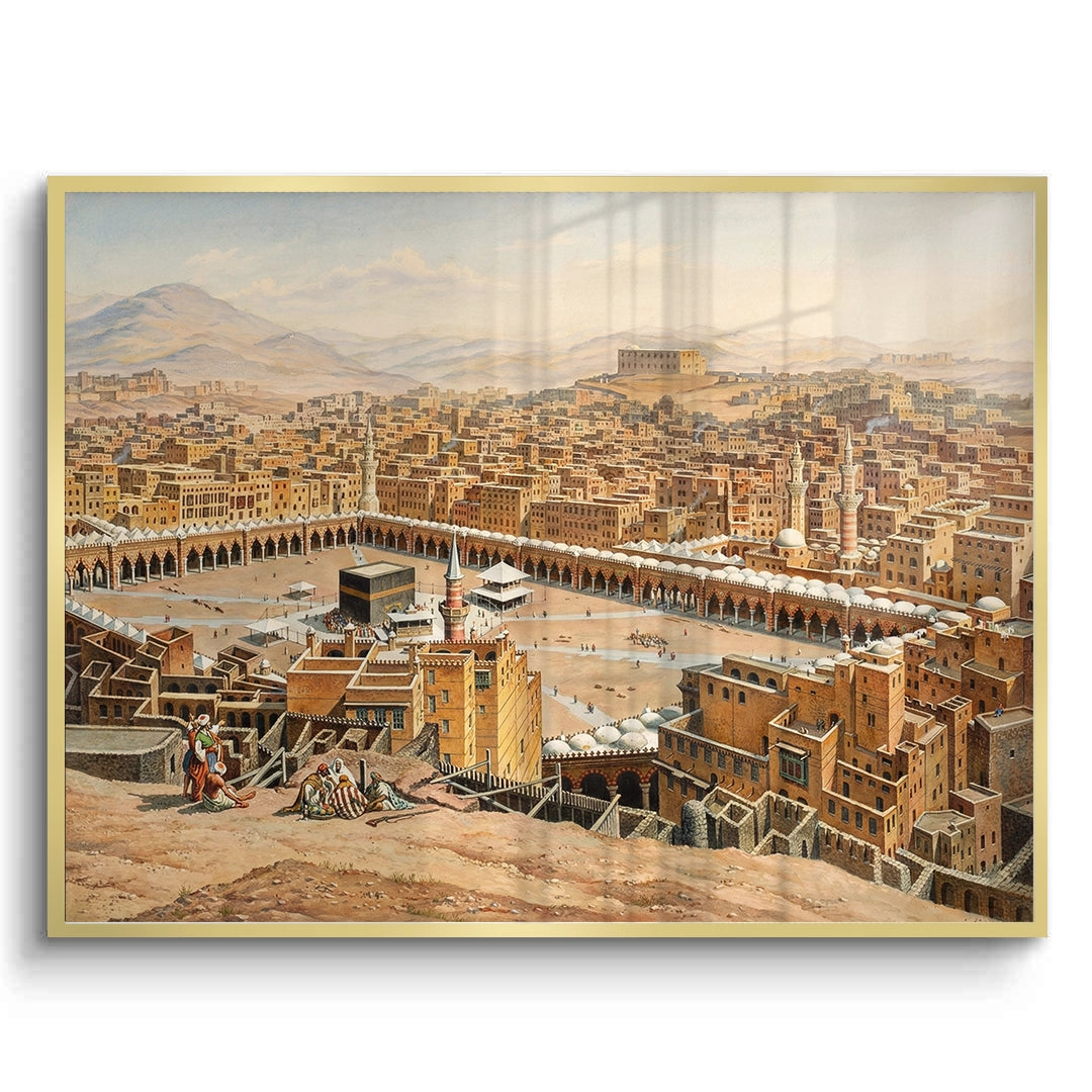 2Old Mecca Cityscape - Fine Art