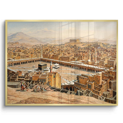 Old Mecca Cityscape - Fine Art