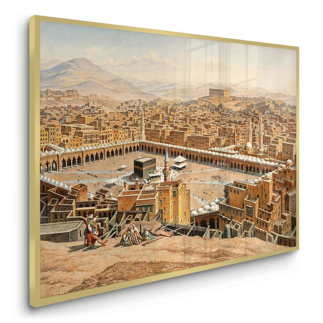 2Old Mecca Cityscape - Fine Art