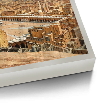 Old Mecca Cityscape - Fine Art