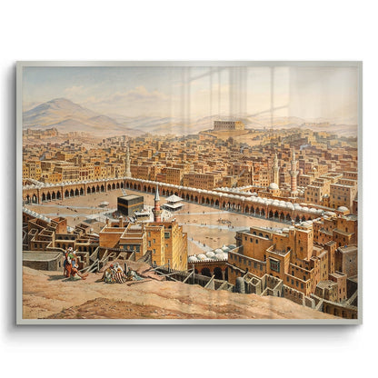 Old Mecca Cityscape - Fine Art