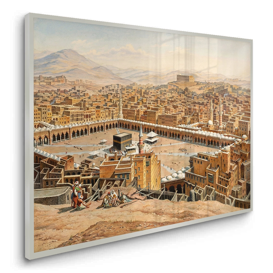 2Old Mecca Cityscape - Fine Art
