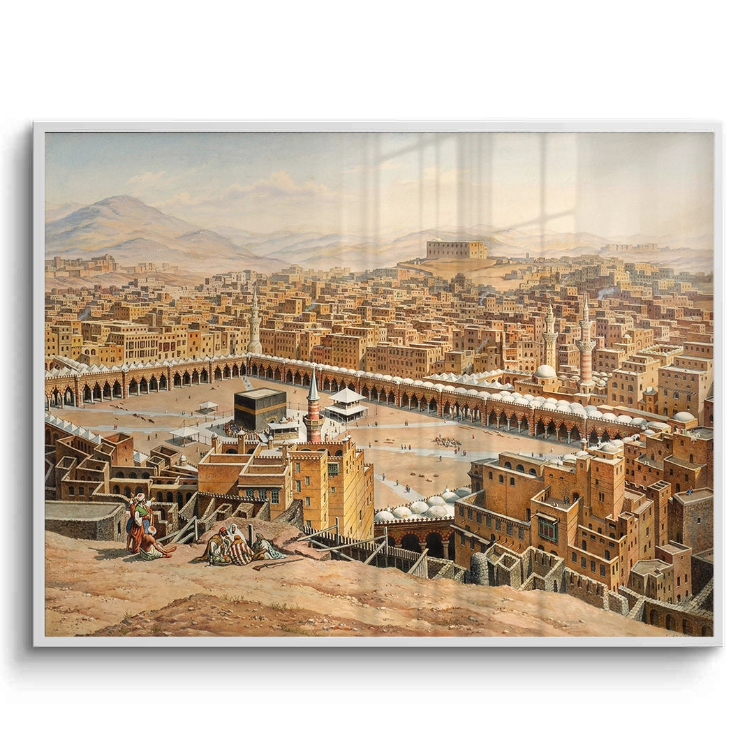 2Old Mecca Cityscape - Fine Art