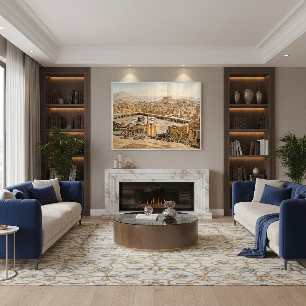 2Old Mecca Cityscape - Fine Art