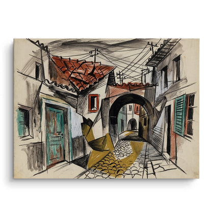 Old Town Archway - Canvas
