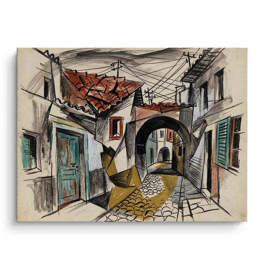 Old Town Archway - Canvas