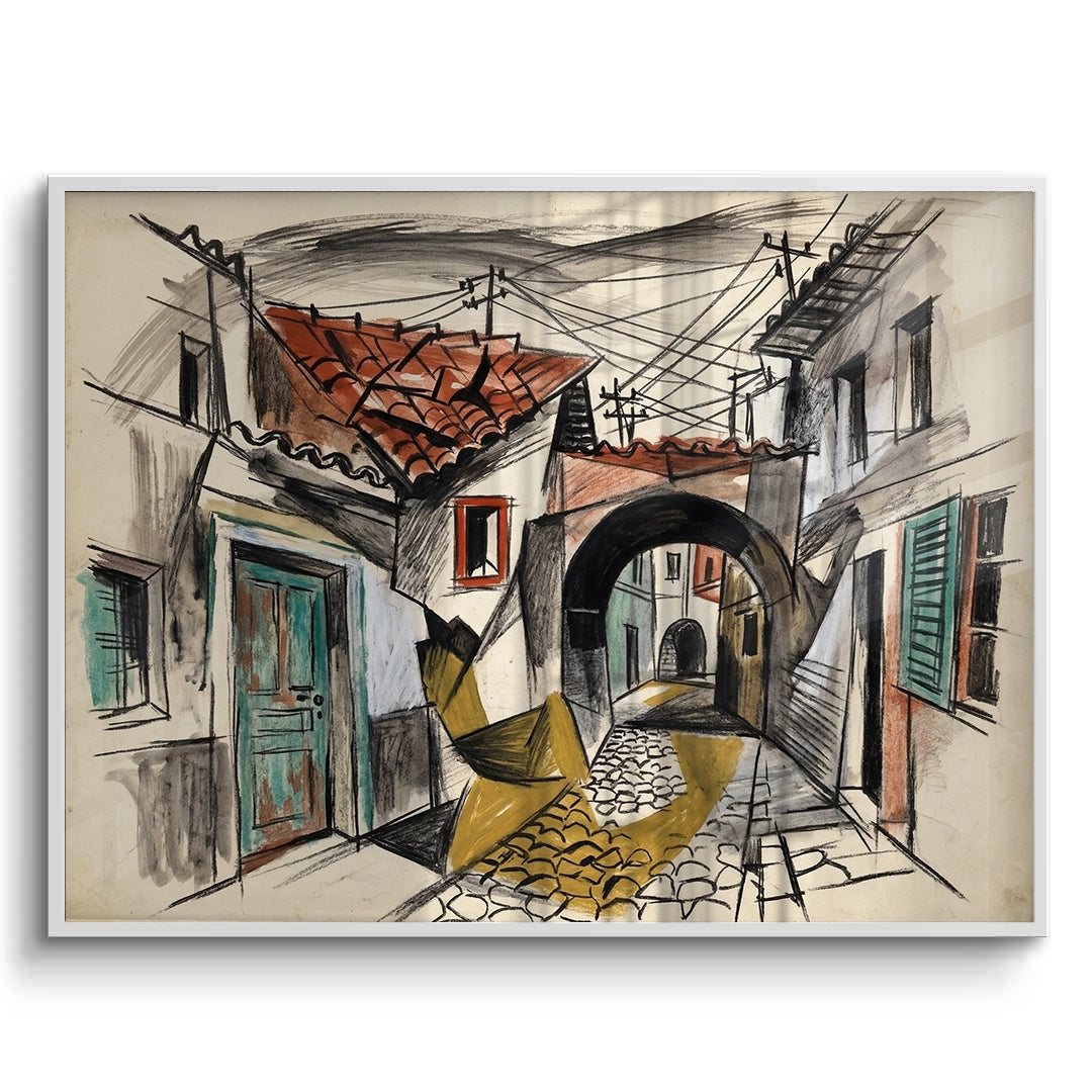 2Old Town Archway - Fine Art