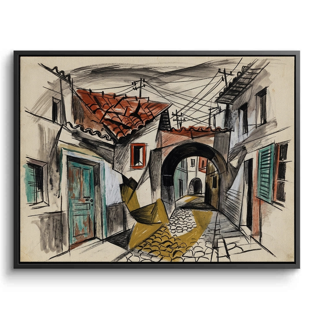 2Old Town Archway - Canvas