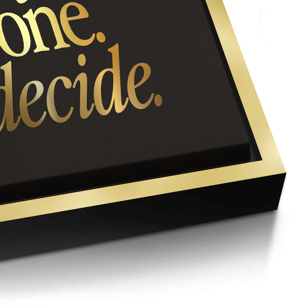 2One Day or Day One - Canvas