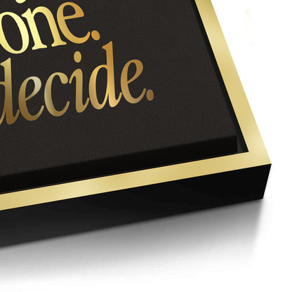 One Day or Day One - Canvas