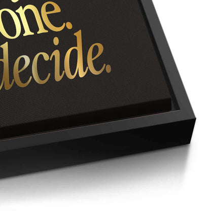 One Day or Day One - Canvas