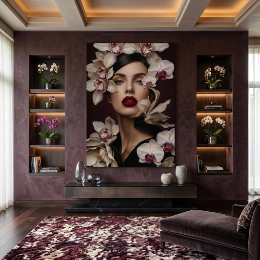 Orchid Muse - Canvas