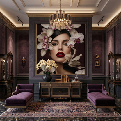 Orchid Muse - Canvas