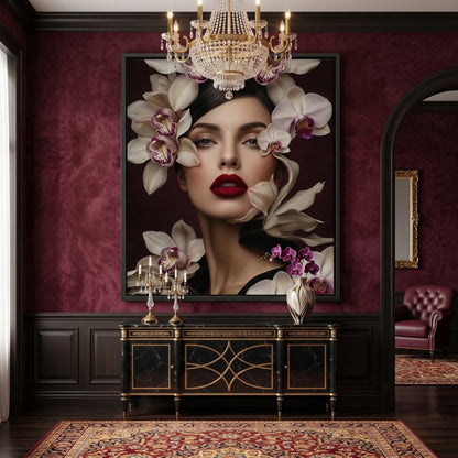 Orchid Muse - Canvas