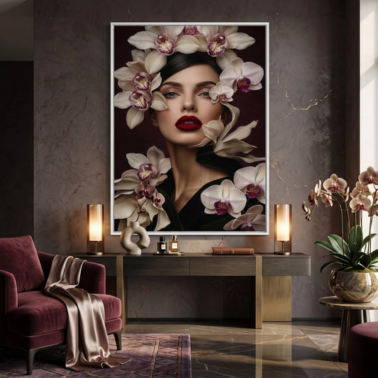 Orchid Muse - Fine Art