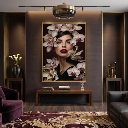 Orchid Muse - Fine Art