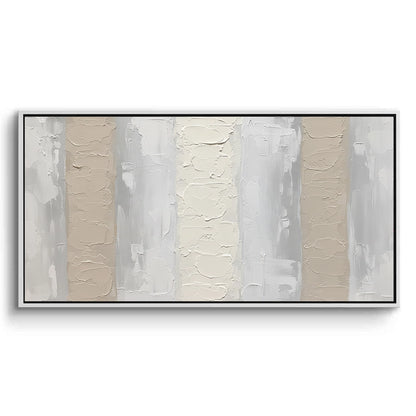 Organic Ivory Vertical Painting #OIVE550