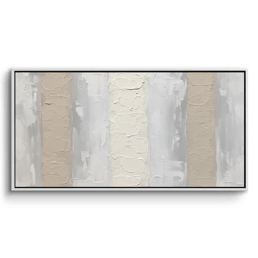 Organic Ivory Vertical Painting #OIVE550