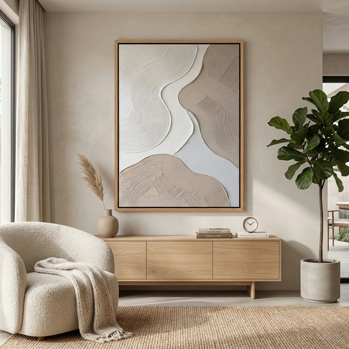 2Organic Wabi-Sabi Plaster Relief #TWC923