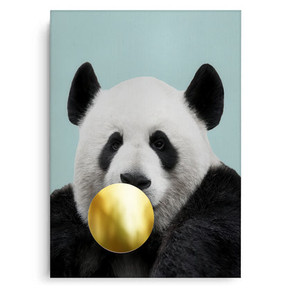 Panda Bubble Gum - Canvas