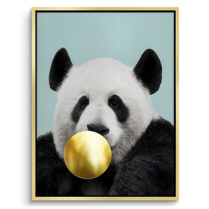 Panda Bubble Gum - Canvas
