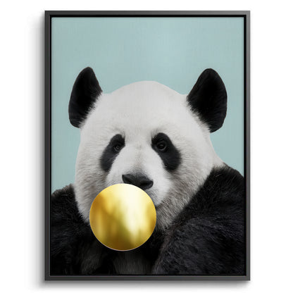 Panda Bubble Gum - Canvas
