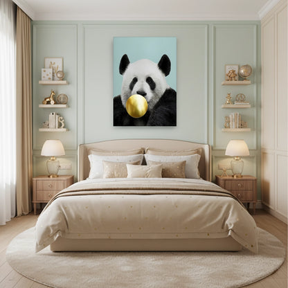 Panda Bubble Gum - Canvas