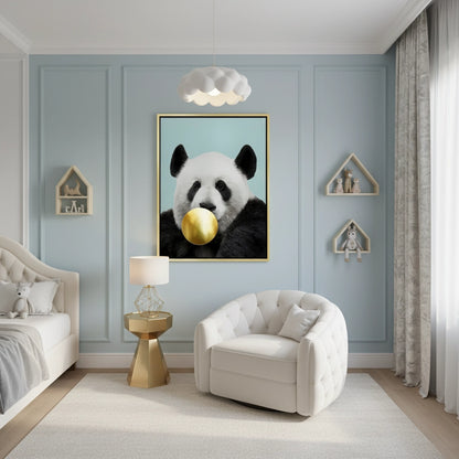 Panda Bubble Gum - Canvas