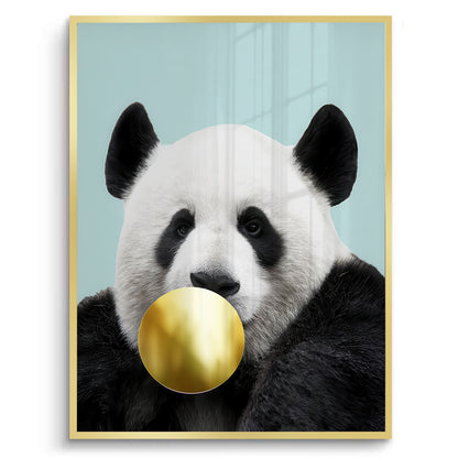 Panda Bubble Gum - Fine Art