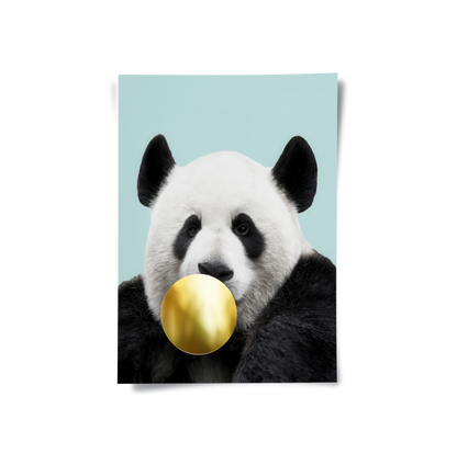 Panda Bubble Gum - Poster
