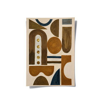 Desert Forms - Poster