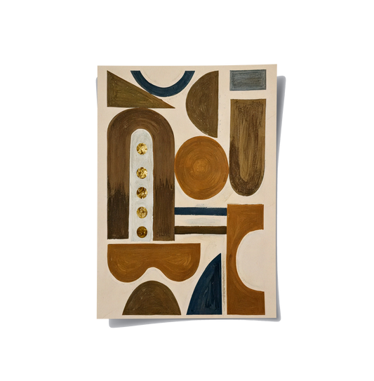 Desert Forms - Poster