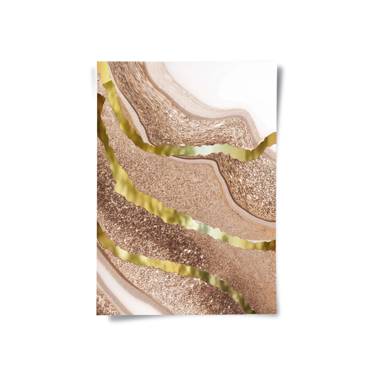 Gilded Dunes Set of 2 - Poster