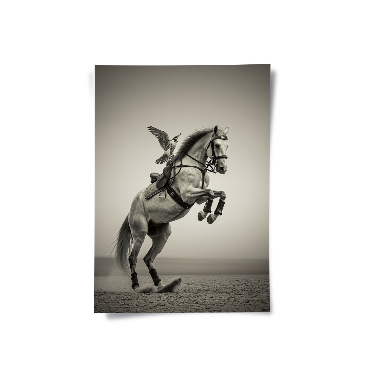 The Falconer_s Horse - Poster - Jasmineart.ae