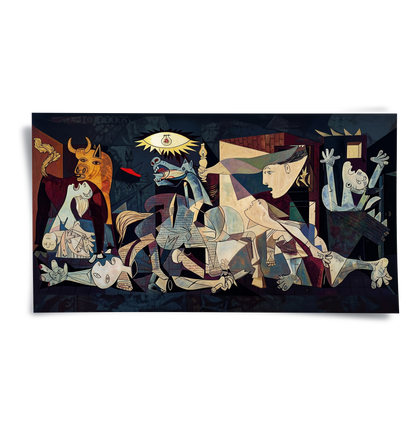 Guernica Colorized - Poster