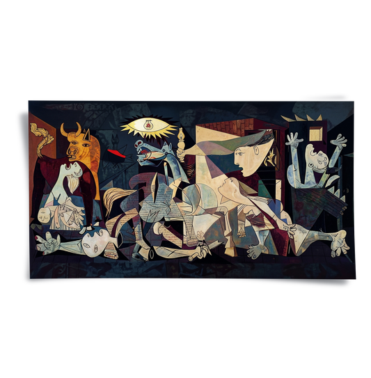 Guernica Colorized - Poster