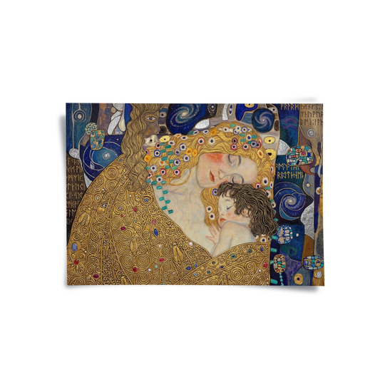 Golden Astral Lullaby - Poster