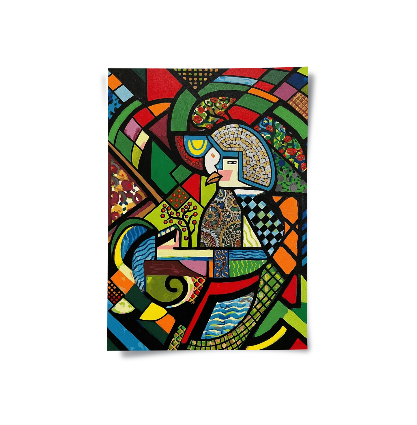 2Abstract Clockwork Bird - Poster