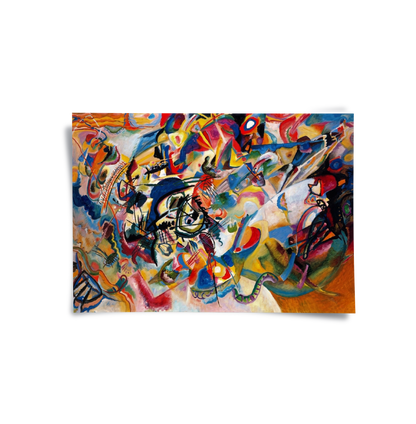 Vibrant Abstract Expressionist - Poster