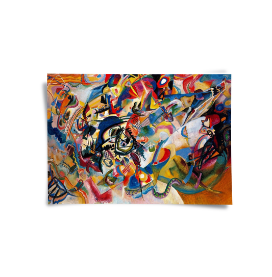 Vibrant Abstract Expressionist - Poster