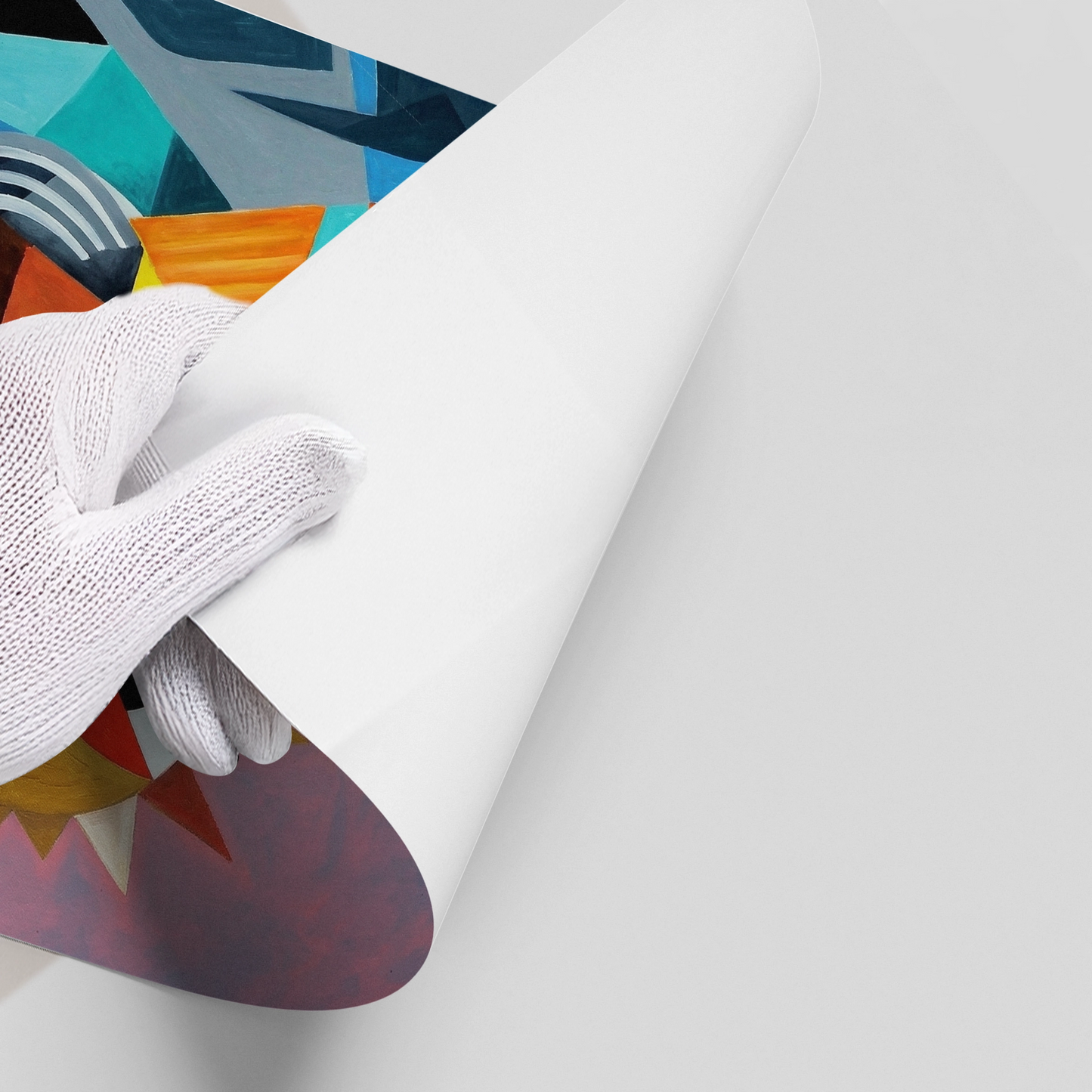 2Cubist Sun Spirit - Poster