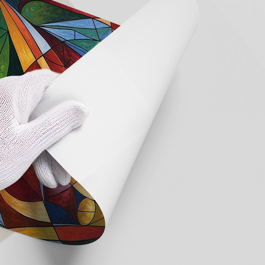 Modern Abstract Figures - Poster